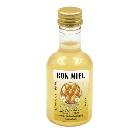 Licor Mod. Alba Ron Miel 50ml.