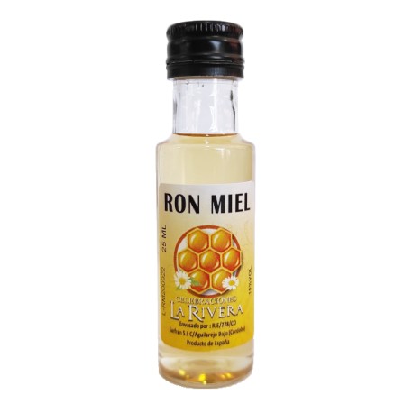 Licor Mod. Dórica Ron Miel 25ml.