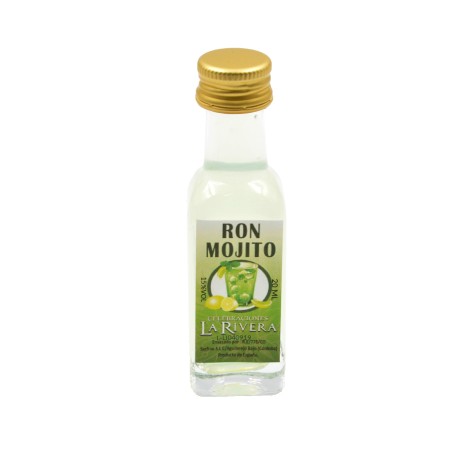 Licor mod. Marasca Ron Mojito cristal 20ml.