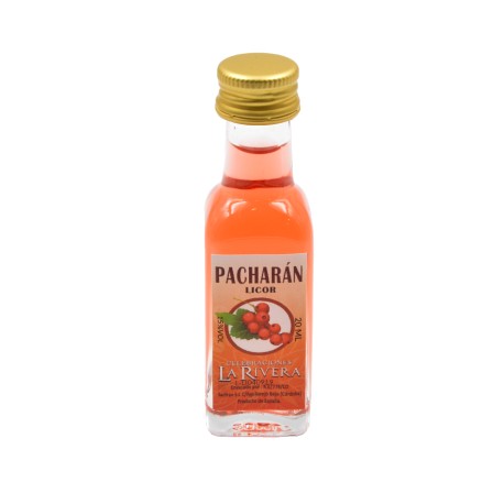 Licor mod. Marasca Pacharán cristal 20ml.