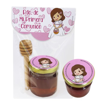 Detalle de Miel Personalizado para Primera Comunión – Ideal para Invitados