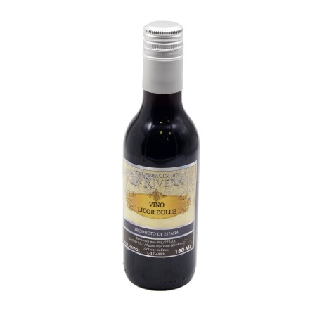 Vino Licor Dulce La Rivera 180ml.