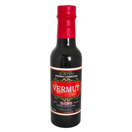 Vermut La Rivera Pedro Ximénez 180ml Ideal para Celebraciones y Eventos