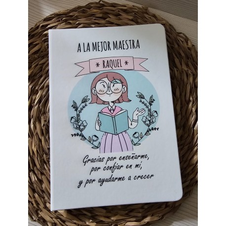 Libreta "A la Mejor Maestra"