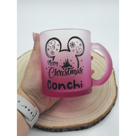 Taza Personalizada "Merry Christmas" con Tu Nombre