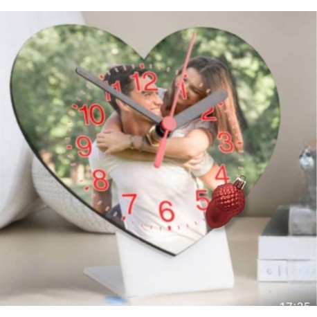 Reloj de Sobremesa Personalizado | SAN VALENTIN | Mundo Detalle