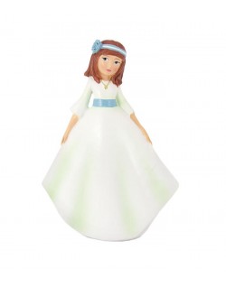 Figura tarta niña comunión paloma – Sabelas