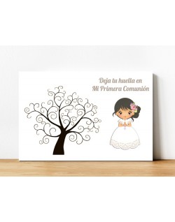 arbol huellas para comunion personalizado - Print Phone